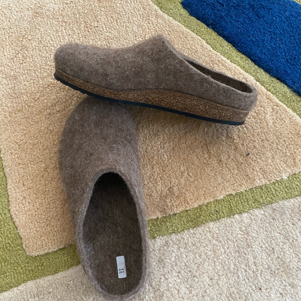 Stegmann Eco Clog in Shetland Wool Size 39 (7.5-8)